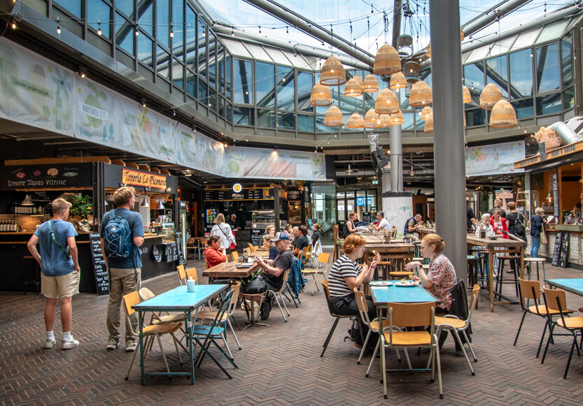 Der er mange muligheder for mad i Markthalle Acht, Bremen