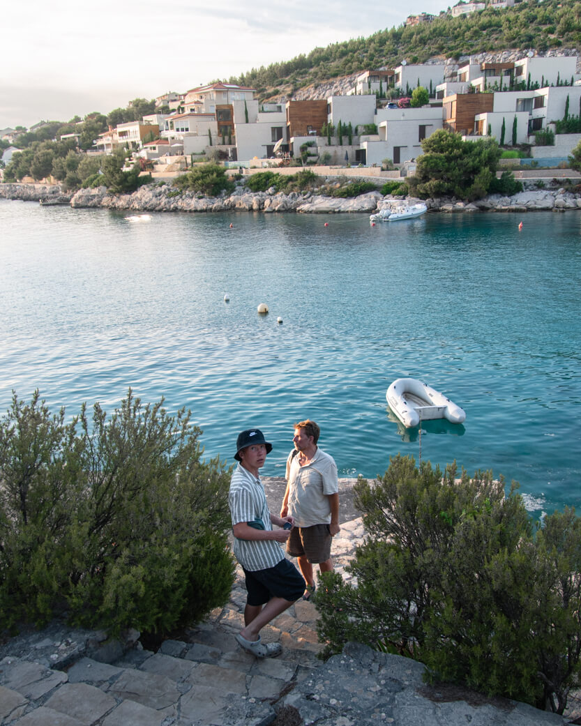 Vandet her var så klart så klart..., Port Magistrala, Kroatien